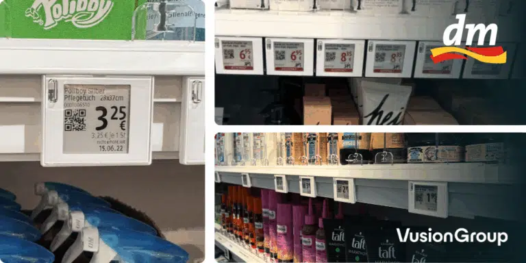 Electronic Shelf Labels at DM